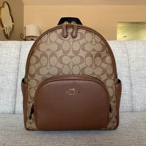 Court Backpack In Signature Canvas